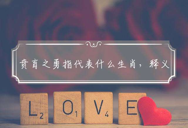 贲育之勇指代表什么生肖，释义最佳解释